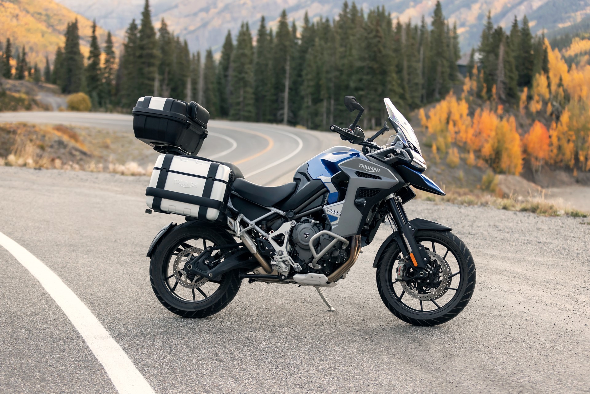 Tiger 1200 GT Explorer。TRIUMPH 英國凱旋機車 安東貿易股份有限公司 總代理